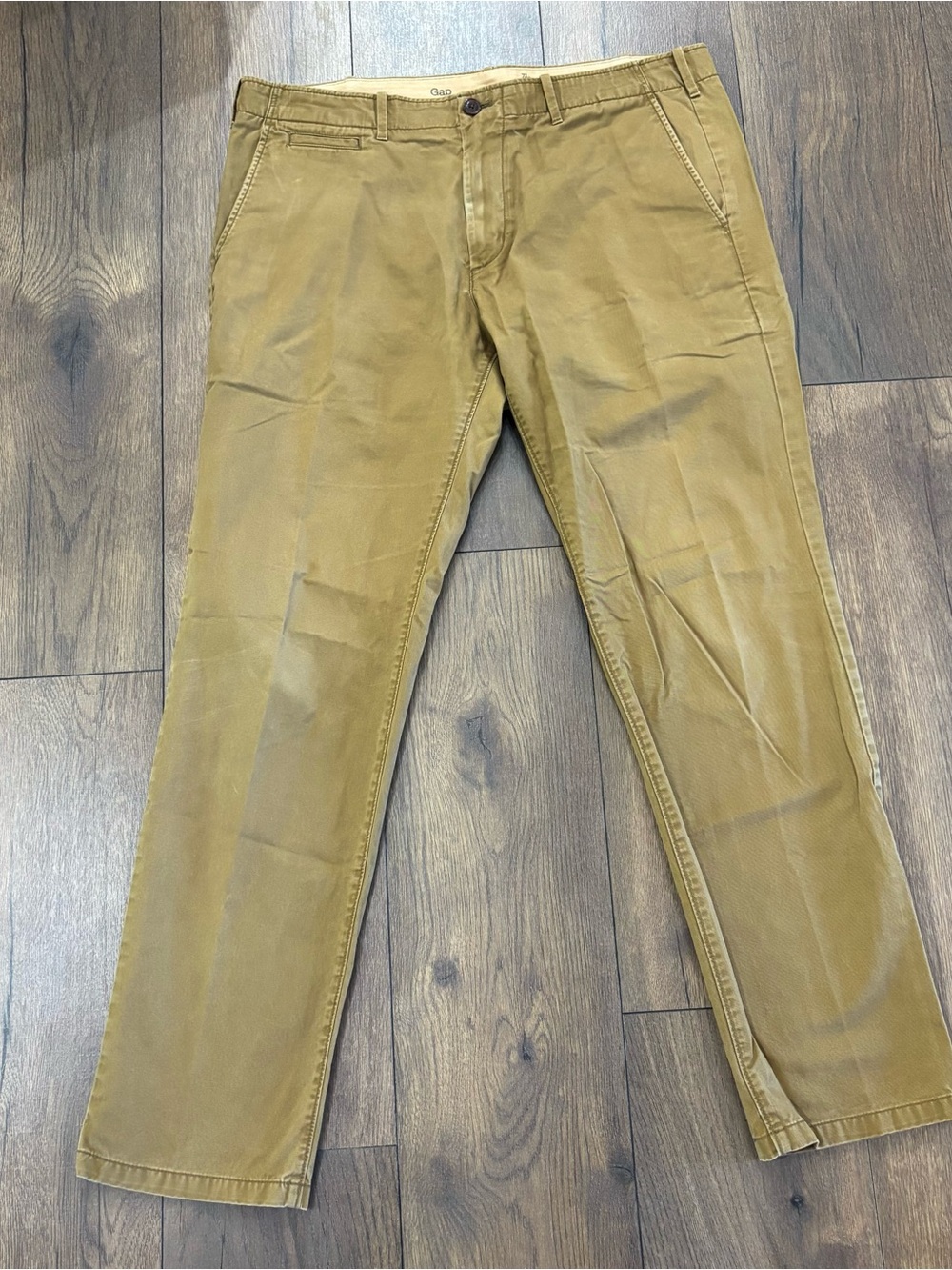 GAP Men's Lived-In Slim Khaki Chino Pants Size 36x32